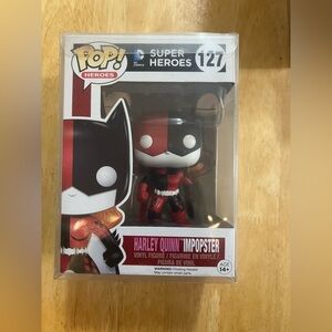 Funko Pop DC Comics Super Heroes Harley Quinn Impopster #127,Brand New